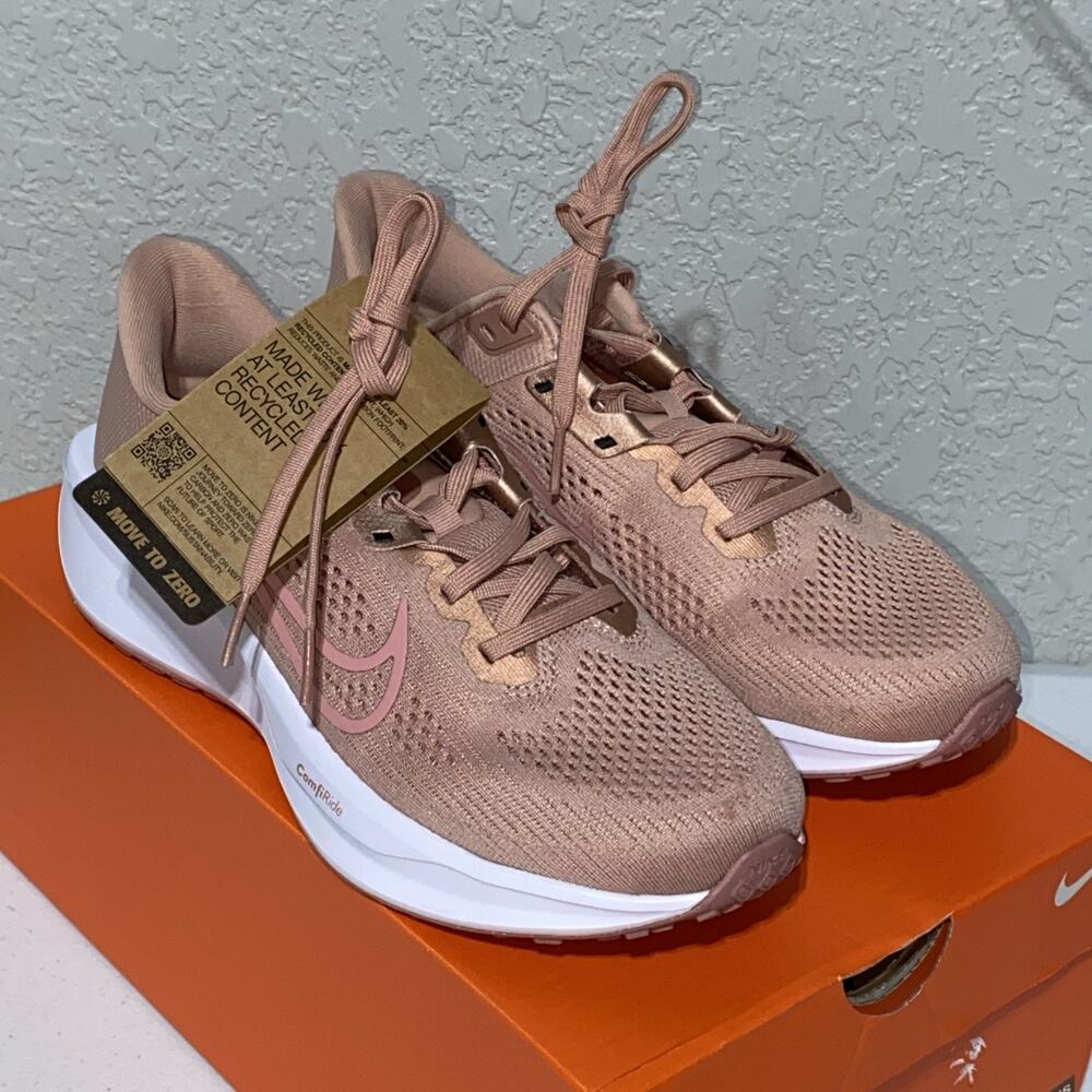 Nike‎ Quest 6 Women’s Running Shoes Red Bronze Stardust Size 9 FD6034-900 NEW